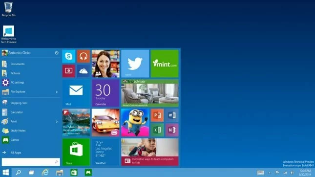 Microsoft releases windows 10 which is the official name for its next operating system